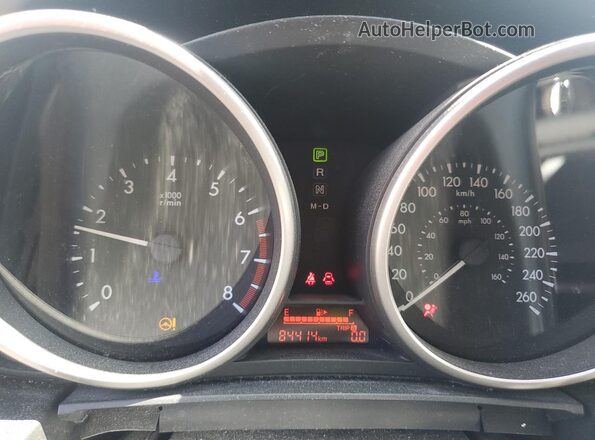 JM1CW2CL8H0193278 2017 MAZDA 5 Gray Vista del cuadro de instrumentos