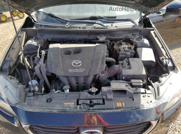 JM1DKBC77G0106360 2016 MAZDA CX-3 Черный Вид подкапотного пространства