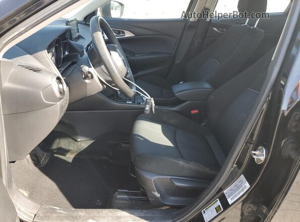 JM1DKDB70L1473392 2020 MAZDA CX-3 Black Սալոնի դիմացի տեսք