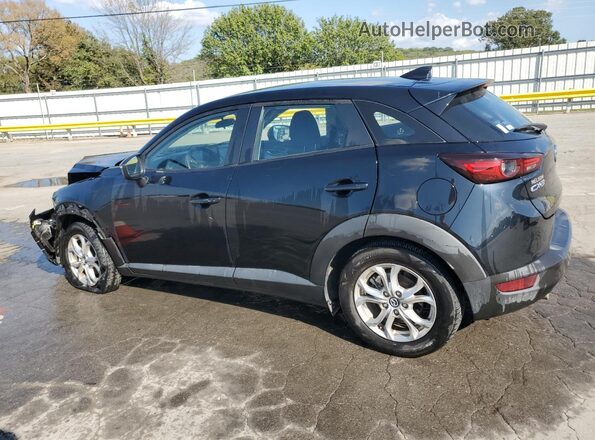 JM1DKDB70L1473392 2020 MAZDA CX-3 Black Հետևի ձախ