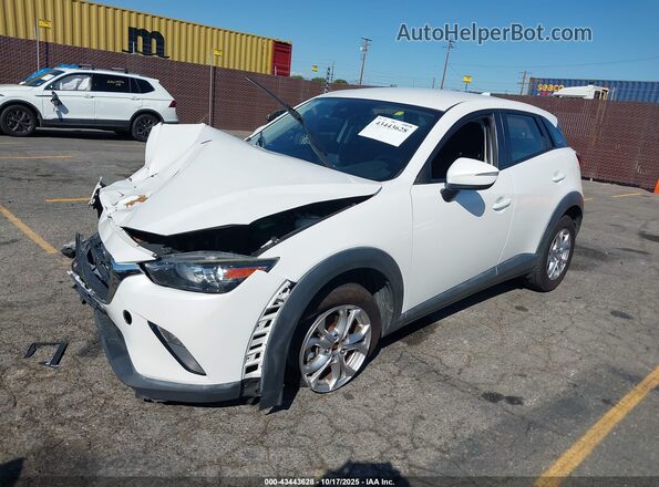 JM1DKDB77K1419246 2019 MAZDA CX-3 White Передня ліва чверть
