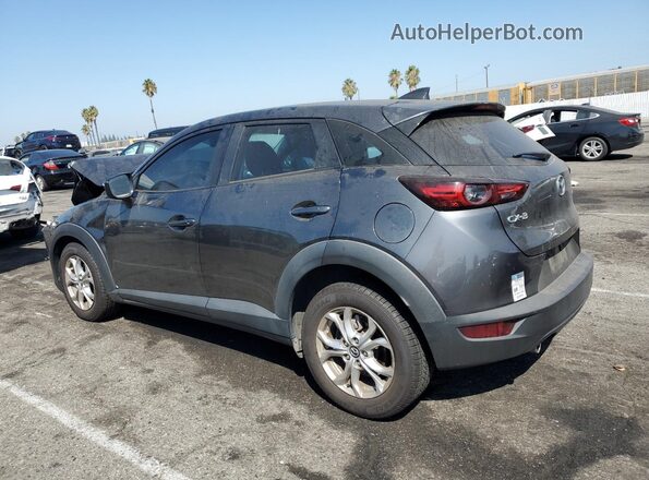 JM1DKDB79M1506293 2021 MAZDA CX-3 Серый Задняя левая четверть