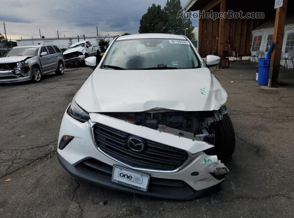 JM1DKFB70M1502158 2021 MAZDA CX-3 White Widok z przodu