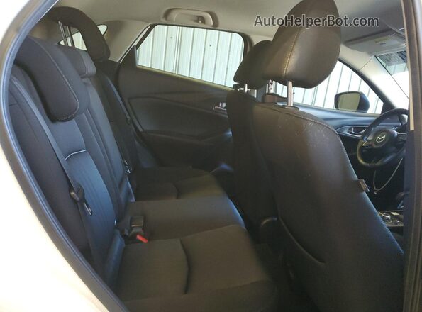 JM1DKFB76L1472176 2020 MAZDA CX-3 White უკანა სავარძლების ხედი