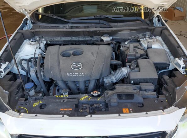 JM1DKFB76L1472176 2020 MAZDA CX-3 White უკანა სალონის ხედი