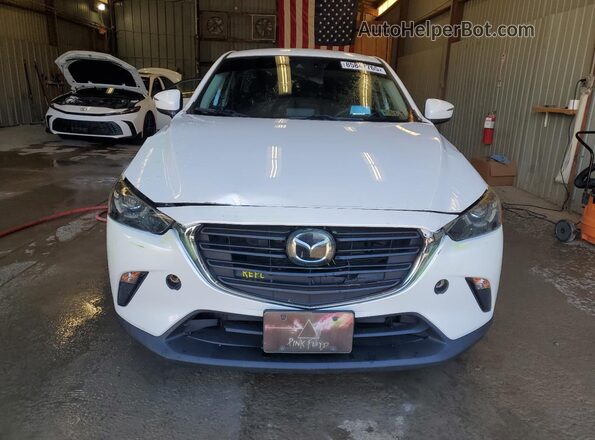 JM1DKFB76L1472176 2020 MAZDA CX-3 White წინა ხედი