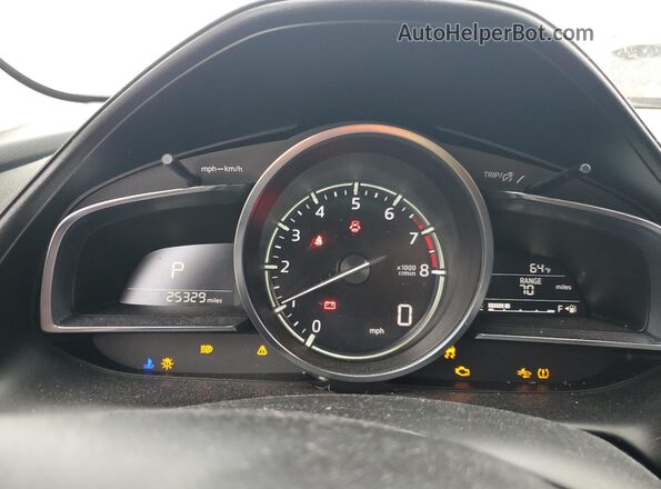 JM1DKFB77M1504134 2021 MAZDA CX-3 Red Widok zestawu wskaźników