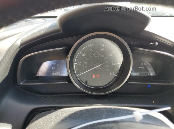 JM1DKFC71K1420967 2019 MAZDA CX-3 Синий Вид щитка приборов