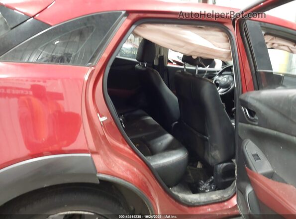 JM1DKFD77H0158031 2017 MAZDA CX-3 Red Widok naklejki z numerem VIN