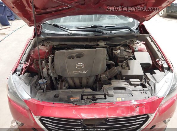 JM1DKFD77H0158031 2017 MAZDA CX-3 Red Widok z tyłu