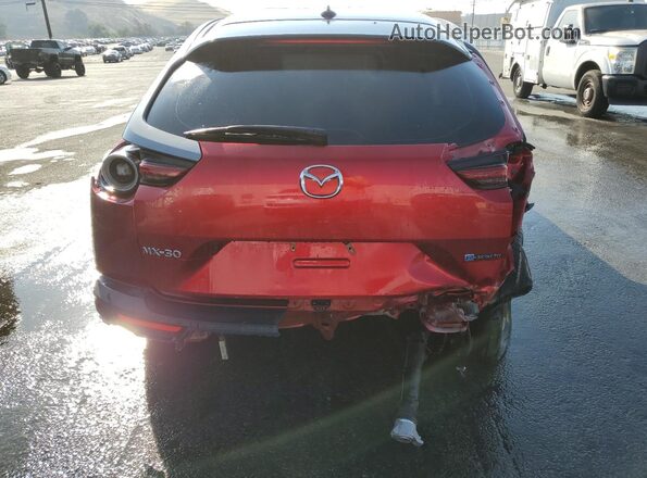 JM1DRADB2N0101069 2022 MAZDA MX-30 Red Հետևի տեսք