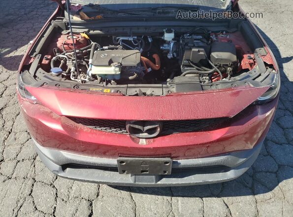 JM1DRADB2N0101069 2022 MAZDA MX-30 Red Շարժիչի բաժամունքի տեսք