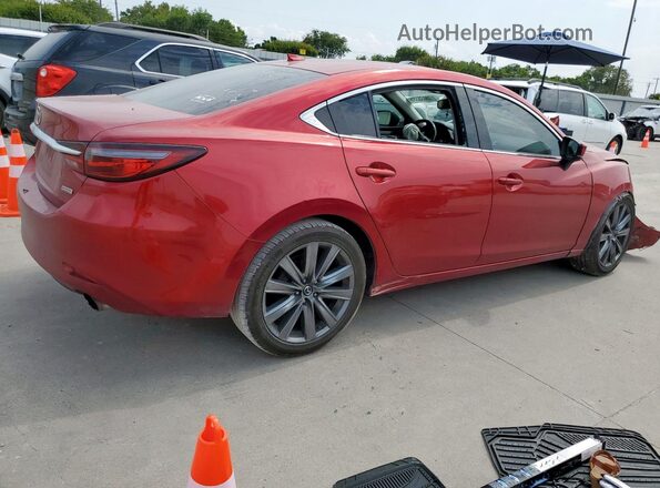 JM1GL1TY0J1302624 2018 MAZDA 6 Бордовый 