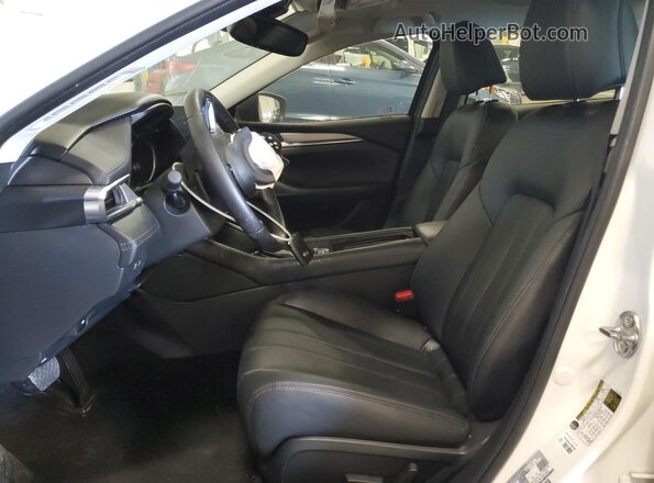 JM1GL1TY0L1512739 2020 MAZDA 6 White Вид салону спереду