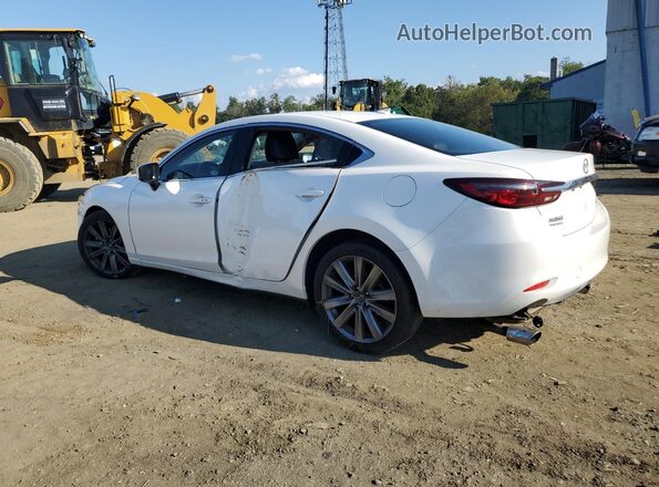 JM1GL1TY0M1617783 2021 MAZDA 6 White Tył lewy