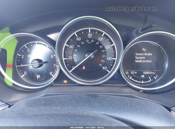 JM1GL1TY1K1509234 2019 MAZDA 6 Red Հետևի նստատեղերի տեսք