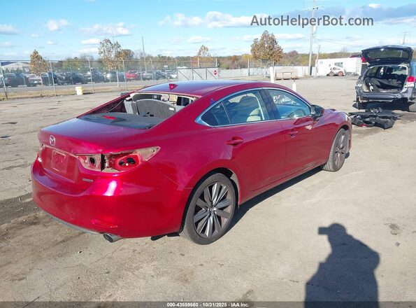 JM1GL1TY1K1509234 2019 MAZDA 6 Red Հետևի աջ