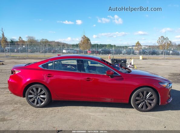 JM1GL1TY1K1509234 2019 MAZDA 6 Red Սալոնի 360 աստիճան տեսք