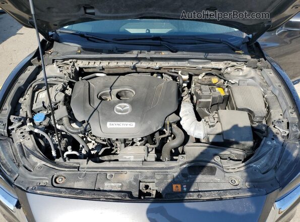 JM1GL1TY3K1508943 2019 MAZDA 6 Gray Սալոնի հետևի տեսք
