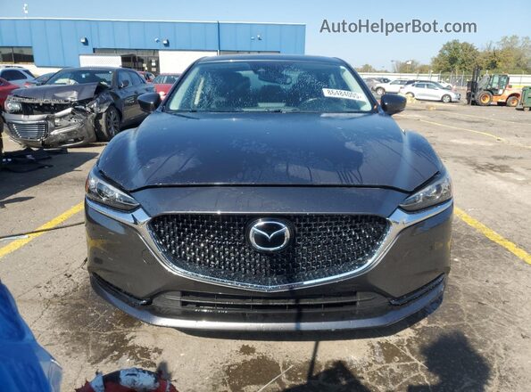 JM1GL1TY3K1508943 2019 MAZDA 6 Gray Դիմացի տեսք