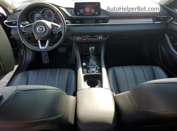 JM1GL1TY3K1508943 2019 MAZDA 6 Gray Առջևի վահանակի տեսք