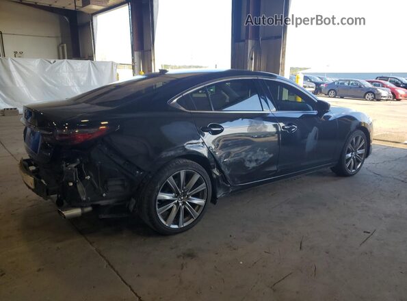 JM1GL1TY3L1514257 2020 MAZDA 6 Черный Задняя правая четверть