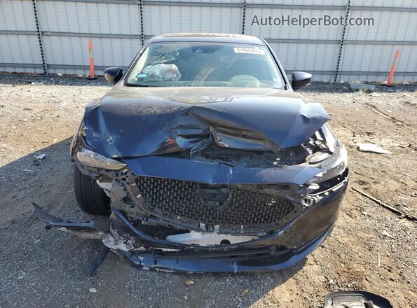 JM1GL1TY4M1616152 2021 MAZDA 6 Синий Вид спереди