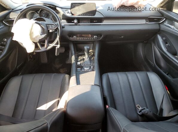 JM1GL1TY4M1616152 2021 MAZDA 6 Синий Вид панели приборов