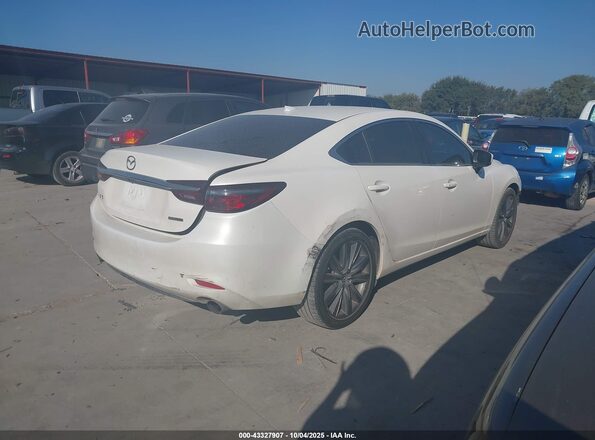 JM1GL1TY6M1613463 2021 MAZDA 6 White Trasero derecho