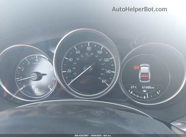 JM1GL1TY6M1613463 2021 MAZDA 6 White Vista de los asientos traseros