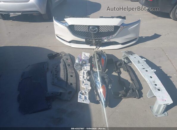 JM1GL1TY6M1613463 2021 MAZDA 6 White Vista del cuadro de instrumentos