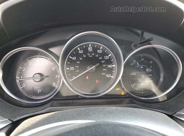 JM1GL1UM0J1334422 2018 MAZDA 6 Белый Вид щитка приборов