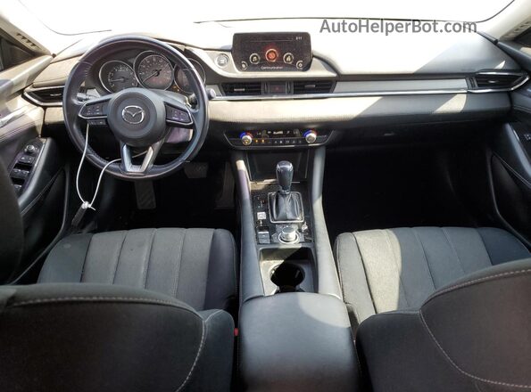 JM1GL1UM0J1334422 2018 MAZDA 6 Белый Вид панели приборов
