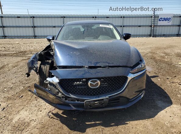 JM1GL1UM5K1507997 2019 MAZDA 6 Blue Вид спереду