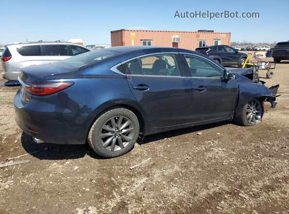 JM1GL1UM5K1507997 2019 MAZDA 6 Blue Задня права чверть