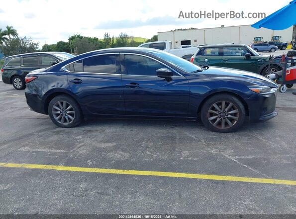 JM1GL1UM5M1601008 2021 MAZDA 6 Blue Vista interior trasera