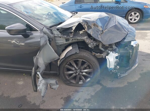 JM1GL1UM6L1517424 2020 MAZDA 6 Gray Widok z przodu