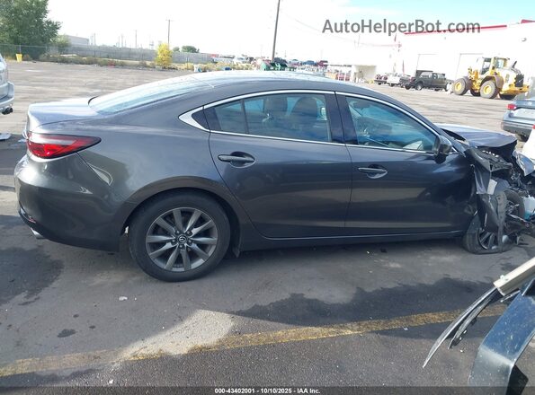 JM1GL1UM6L1517424 2020 MAZDA 6 Gray Widok wnętrza z tyłu