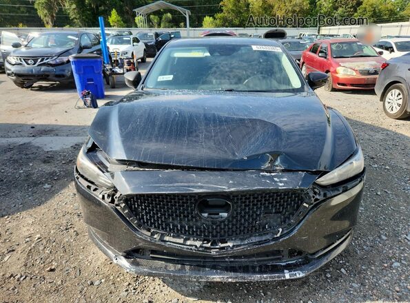 JM1GL1UM6L1518072 2020 MAZDA 6 Black Вид спереду