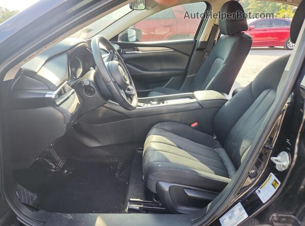 JM1GL1UM6L1518072 2020 MAZDA 6 Black Вид салону спереду