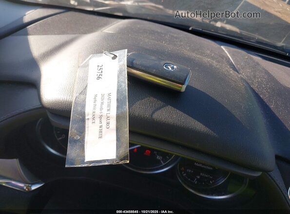 JM1GL1UM9L1522908 2020 MAZDA 6 White 