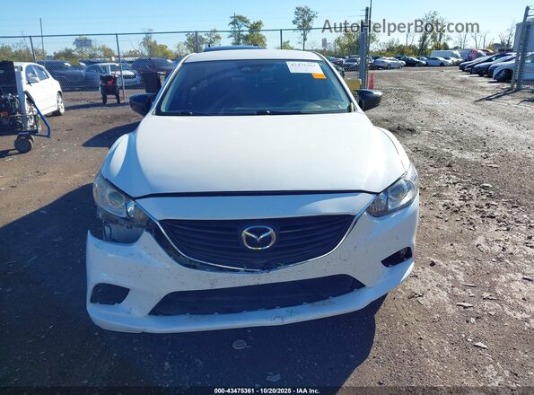 JM1GL1V58H1147463 2017 MAZDA 6 White Vista interior trasera