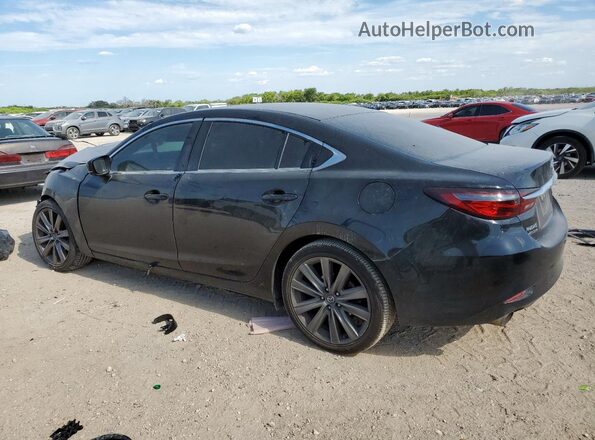 JM1GL1VM1L1512209 2020 MAZDA 6 Black უკანა მარცხენა