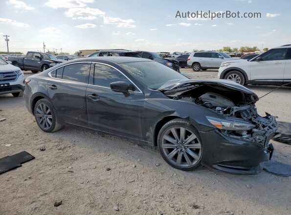 JM1GL1VM1L1512209 2020 MAZDA 6 Black წინა მარჯვენა