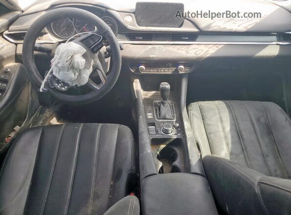 JM1GL1VM1L1512209 2020 MAZDA 6 Black წინა პანელის ხედი