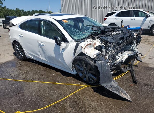 JM1GL1VM2L1511201 2020 MAZDA 6 White Առջևի աջ