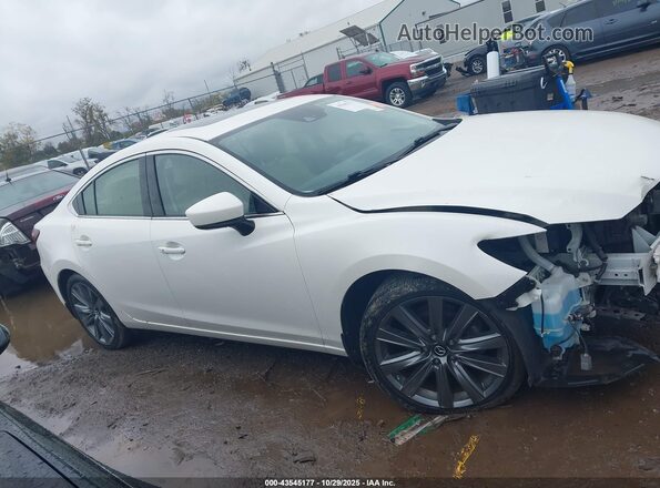 JM1GL1VM2L1514955 2020 MAZDA 6 White Սալոնի 360 աստիճան տեսք