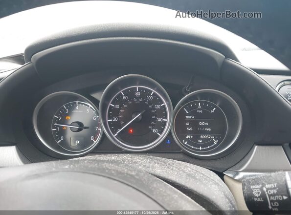 JM1GL1VM2L1514955 2020 MAZDA 6 White Հետևի նստատեղերի տեսք