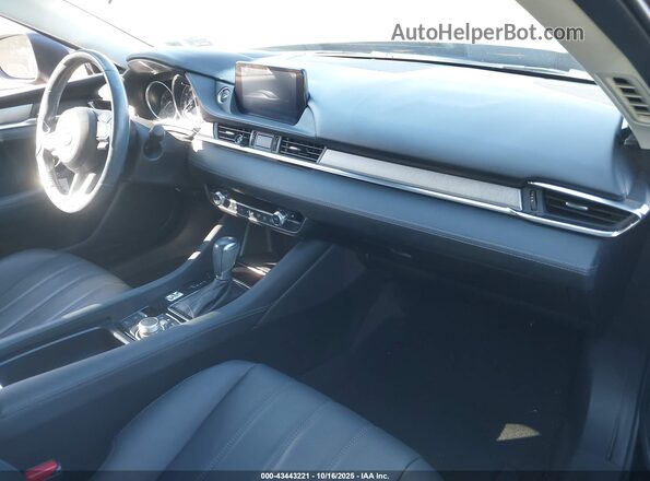 JM1GL1VM2M1604382 2021 MAZDA 6 Black Front interior view