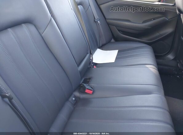 JM1GL1VM2M1604382 2021 MAZDA 6 Black VIN sticker view